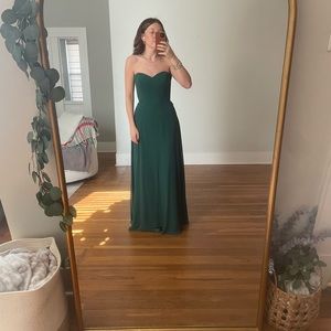 NWT, After Six 1504 from Bella Bridesmaids, Color: Hunter Green